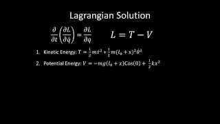 Showcase of Lagrangian mechanics using an elastic pendulum