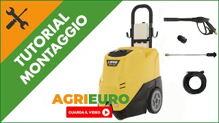 Idropulitrice ad acqua calda Lavor XTR-R 1007: montaggio