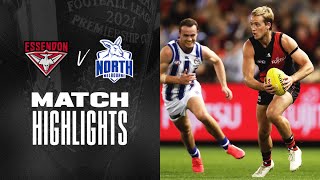 Essendon v North Melbourne Highlights | Round 10, 2021 | AFL