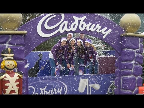 Cadbury make it snow in Dublin Cadbury make it snow in Dublin