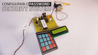 Configurable Password Security System Using 8051 | Electronics Projects Ideas