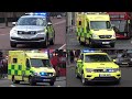 [Bullhorn] NEW + OLD London Ambulance units responding to Emergencies