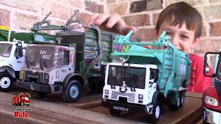 Garbage Truck Videos For Children l 2020 Garbage Truck Collection l First Gear, KDW, Frontloaders