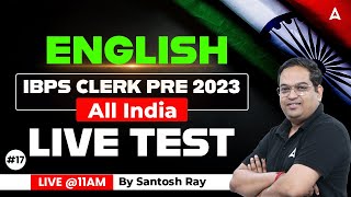 IBPS Clerk 2023 | IBPS Clerk All India Live Mock Test 2023 | Class-16 | IBPS Clerk Preparation