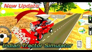 Indian Combine harvester game indian farming simulator indian tractor simulator - || SK GAMES