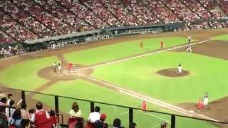 2014/8/28 広島カープVSヤクルト　延長11回裏サヨナラ勝利！