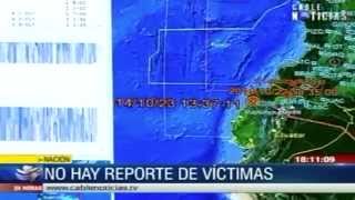Sismo de magnitud 6.6 grados sacudió gran parte del país