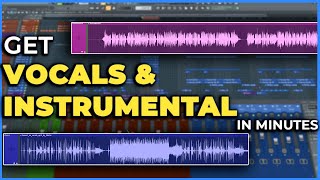 Get Vocals & Instrumentals in Minutes