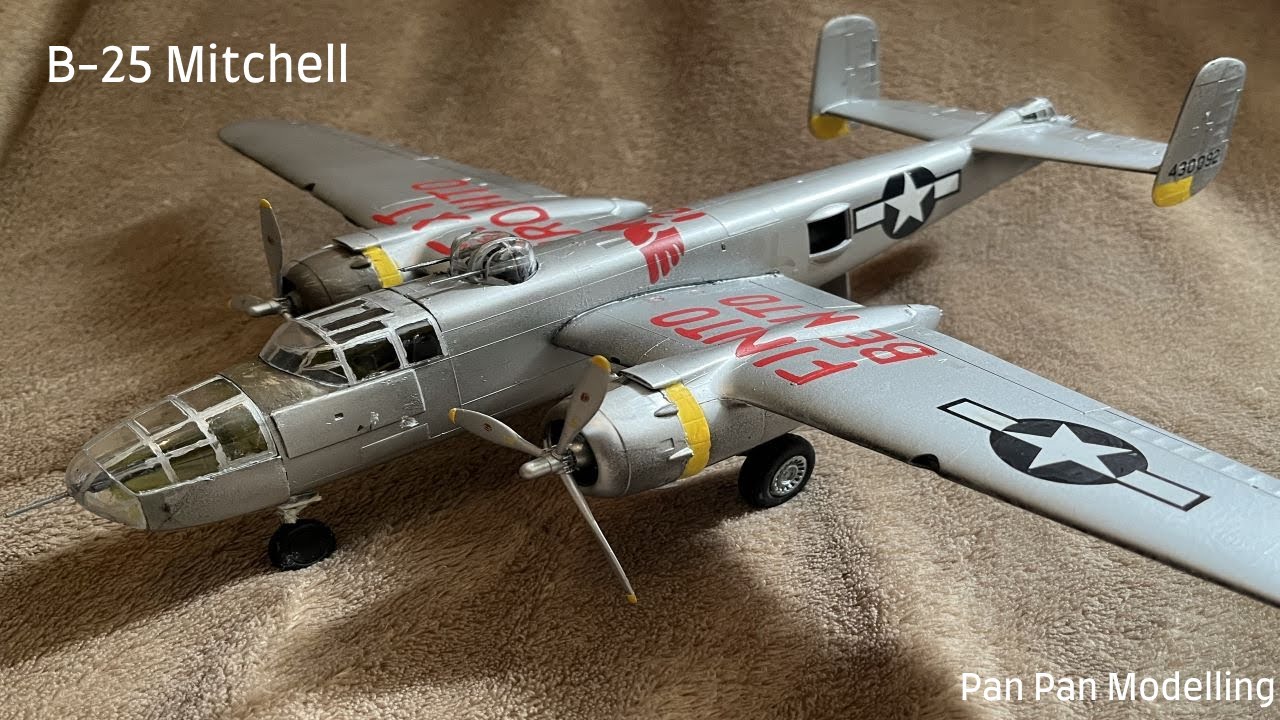 Revell B-25 Mitchell | Full Build Video | 1:48 Scale | I Have Returned ...