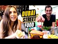 8 DUBAI STREET FOODS - BEST DUBAI STREET FOOD TOUR in OLD DUBAI | TRYING EMIRATI FOOD in DUBAI, UAE