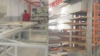 LVL(Laminated Veneer Lumber) production line/china wood-based panel machinery manufacturer