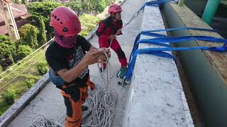 Metode Re-Belay dalam Teknik Rope Access