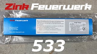 Knallpatronen 533 | BATCH 2024 | Zink Feuerwerk | Vogelschreck Klasse 4