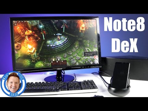 Mejoras y características de Samsung DeX Note8