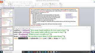 Task 130 - While loop