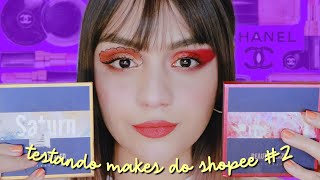 SHOPEE BRASIL - TESTANDO MAQUIAGENS #2 | @just.steh