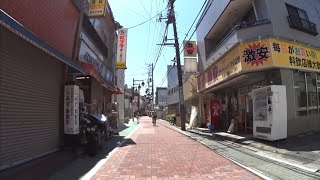 【自転車車載】足立区島根〜ウエルシア足立島根店〜旧日光街道〜島根(環七通り)〜関三通り商店街〜関原通り〜関三児童遊園(2023/07/24)