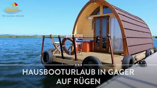 Hausbooturlaub in Gager auf Rügen