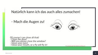 Prefix +Machen for A1,A2  Nivau/ learn german vocab/