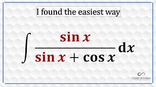 Integrate [sin( x)/ (sin x + cos(x))]