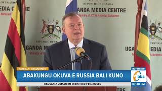 Enkolagana Ya Uganda Ne Russia, Batangaazizza Ku Lutalo Lwebalimu Ne Ukraine