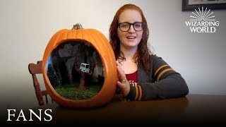 How to Make a Harry Potter Themed Pumpkin! By Chelsea Rickman | Fans of the Wizarding World