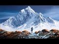 Mountain Painting | Nepali Mountain Painting Tutorial | How to Paint Mountain | Painting Lesson
