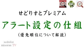 アラート設定の仕組み(優先順位についての解説)　せどりすとプレミアム