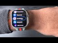 Apple Watch Ultra | Dwell Control | One Handed Mode