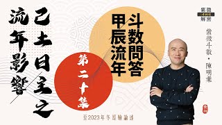 斗數問答 | 甲辰年對己土日主人的影響 | 以四柱八字來看 | 第二十則《紫微解密》(字幕版)