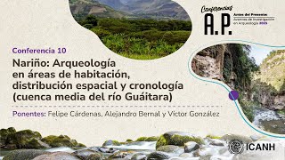 Conferencias A.P. 10: Nariño: Arqueología en áreas de habitación distribución espacial y cronología