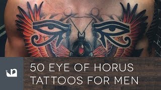 50 Eye Of Horus Tattoos For Men