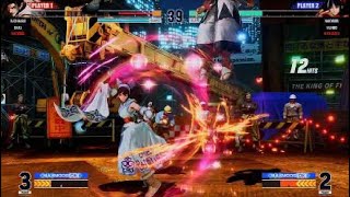 KOF15　ナコルル　華麗な13Hitコンボ　サムライキャラは強い