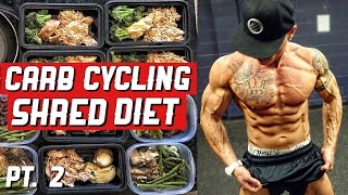 Carb Cycling Shredding Diet | Meal By Meal | Medium Carb Day Pt. 2