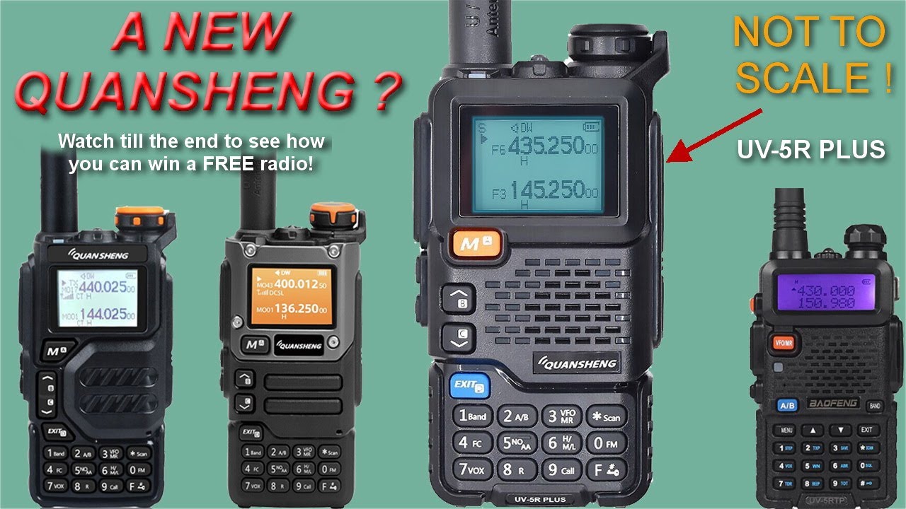 Quansheng UV-5R PLUS Compared To Others! Win FREE Radio! - YouTube