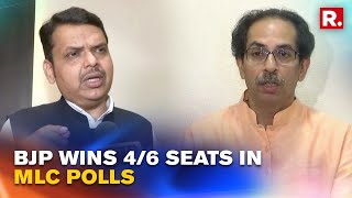 BJP Jolts MVA In Maharashtra MLC Polls By Bagging 4/6 Seats; Fadnavis Hails 'Decisive Win'