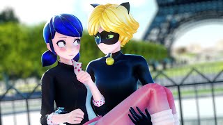 【MMD Miraculous】Cute Love Moment (Compilation 2)【60fps】