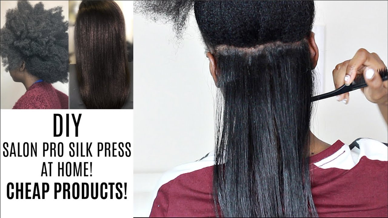 How To Do A Silk Press At Home Like A Professional 50 Off