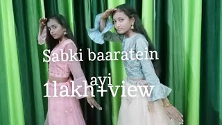 sabki baaratein aayi wedding song dance cover by Tanishka Sharma zaara yesmin parth samthan