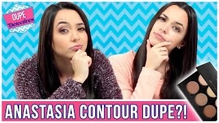 BEST ANASTASIA CONTOUR DRUGSTORE DUPE?! | Dupe Detectives w/ the Merrell Twins