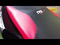 2021 tvs apache rtr 160 4v with riding modes walkaround exhaust note zigwheels.com