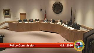 4.21.2026 Police Commission