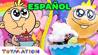 ¡Lily Loud de juguete prueba un helado! 🍦 | The Loud House | Toymation