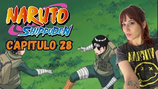 EQUIPO GAI VS CLONES | REACCION A NARUTO SHIPPUDEN POR PRIMERA VEZ CAP 28