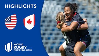 Canadian masterclass! | USA v Canada | Pacific Four Series 2024 | Extended Highlights