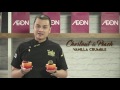 aeon taste with dato’ fazley chestnut and peach vanilla crumble