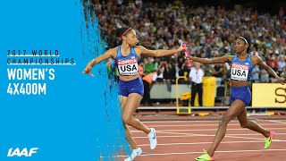 Women's 4x400m Relay Final | World Athletics Championships London 2017