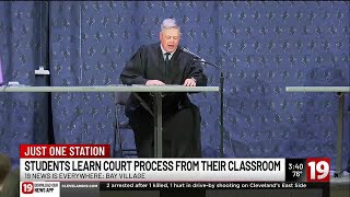 Cuyahoga County students learn about court process from classroom