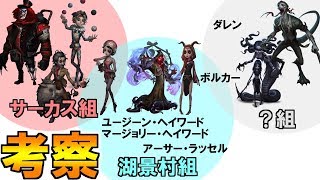 (第五人格 Identity V)祭司に関わる人物相関図を整理して考察・解説します(誕生日/記念日の手紙)