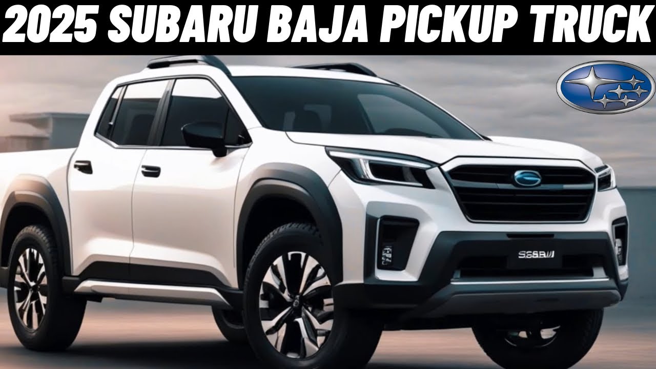 The Subaru Baja Pickup Truck Is Back! - First Look Of 2025 Model - YouTube